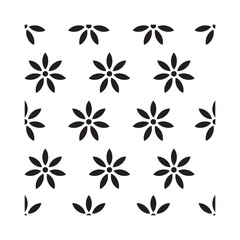 Black and white abstract pattern to create background, fabric and print.