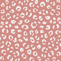 Abstract modern leopard seamless pattern. Animals trendy background. Color decorative vector stock illustration for print, card, postcard, fabric, textile. Modern ornament of stylized skin