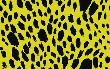Abstract modern leopard seamless pattern. Animals trendy background. Color decorative vector stock illustration for print, card, postcard, fabric, textile. Modern ornament of stylized skin