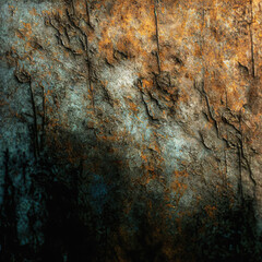 Rusty metal industrial texture background overlay