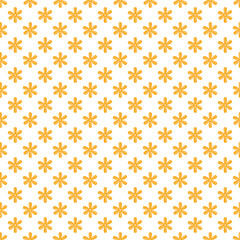 Small yellow flowers seamless Pattarn