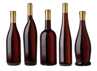 wine bottles