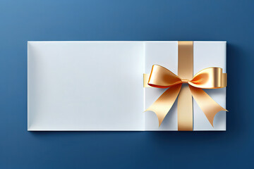 top view and copy space for merry Christmas template or shopping advertising banner. Generative Ai