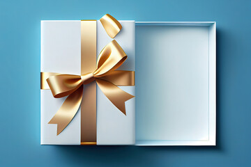A nice bow for a gift and an envelope. Generative Ai