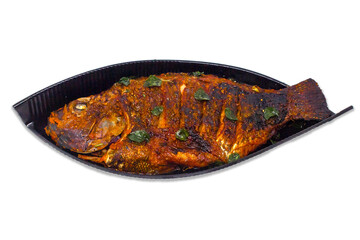 Fish fry, Grilled fish, fried fish, fish tawa fry, fish roast, Meen pollichathu, seafood, spicy...