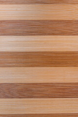 Fototapeta premium breautiful brown wooden strip background of wallpaper and design concept, old wood desk with yellow and brown strips