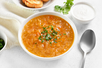 Cabbage (sauerkraut) soup
