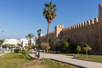 view of the city walls