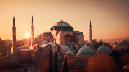Naklejka premium Hagia Sophia