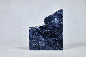 blue marble podium or stone beauty. Product promotion Beauty cosmetic showcase
