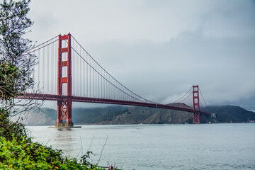 The Golden bridge in SF