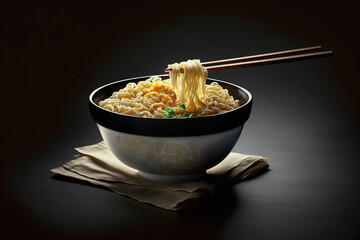 Noodle, Chinese food, Generative AI