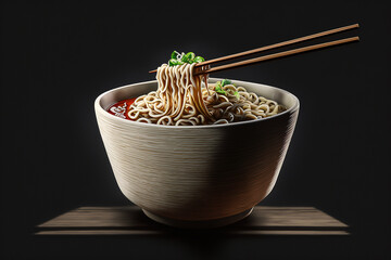 Noodle, Chinese food, Generative AI