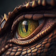 Dragon eye, generative ai