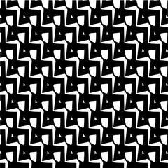 Seamless diagonal pattern. Repeat decorative design.Abstract texture for textile, fabric, wallpaper, wrapping paper.Black and white geometric wallpaper. 