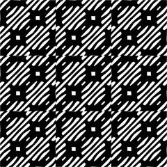 Seamless diagonal pattern. Repeat decorative design.Abstract texture for textile, fabric, wallpaper, wrapping paper.Black and white geometric wallpaper. 