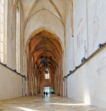 interior of the former Friars Minor Conventual Church at Krems at the river Danube, Austria