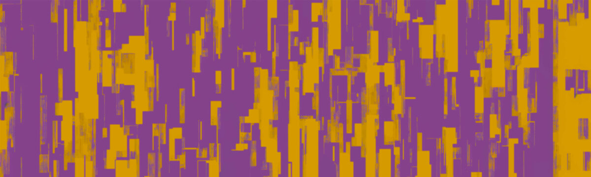 Shoji curtain texture in protective brown fabric with purple pattern, against hot day's interior. Decorative design is perfect for indoor decor. Vector