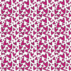 Valentine's Day Love Seamless Pattern - Festive Valentine theme repeating pattern design