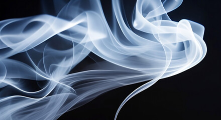 abstract smoke background, Generative AI