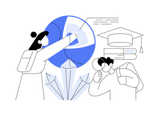 Geology abstract concept vector illustration.