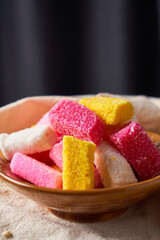 Traditional Mexican sweets. Mexican sweet called Borrachitos