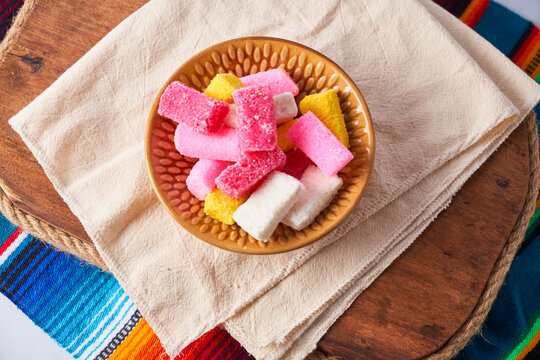 Traditional Mexican candies known as Borrachitos.