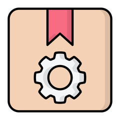 Productivity Line Color Icon