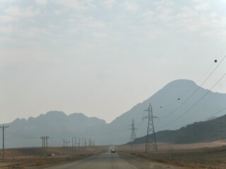 landscape in the mountains