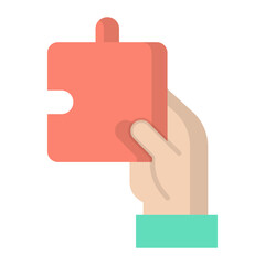 Obraz premium Collaboration Flat Icon