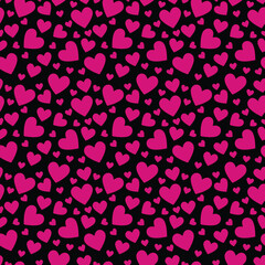 Valentine's Day Love Seamless Pattern - Festive Valentine theme repeating pattern design