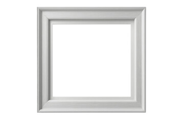 Fototapeta premium Presentation square frame with shadow on transparent background.