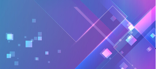 Abstract Elegant diagonal striped purple background and black abstract , tech product background , tech banner