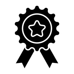 Trophy Glyph Icon