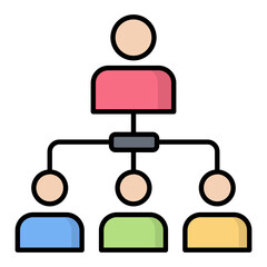 Coaching Line Color Icon