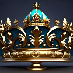 golden crown set