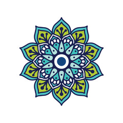 Circular pattern in form of mandala. Oriental pattern, vector illustration. Islam, Arabic, Indian, turkish, pakistan, chinese, ottoman motifs