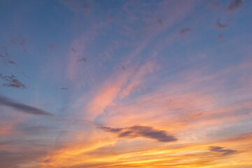 Fototapeta premium 冬の優空