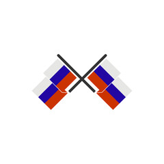 Russia flags icon set, Russia independence day icon set vector sign symbol