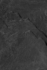 Dark grey black slate background or texture.