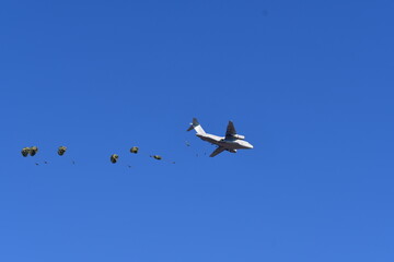 自衛隊第一空挺団訓練