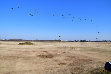 自衛隊第一空挺団訓練