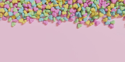 Caramelos de corazón