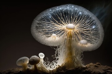 Fungi and Mushrooms - Generative AI