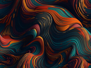 ***TILED*** Colorful Flowing Background