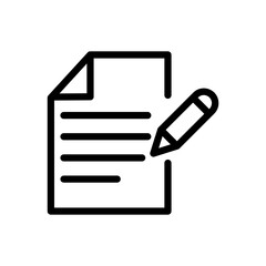 business agreement symbol, Contract vector icon illustration for web site or mobile app.eps