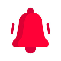 Bell icon. Vector isolated illustration