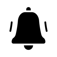 Bell icon. Vector isolated illustration