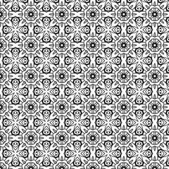 Seamless Style Floral Template Art Urban Textile Concept Print Background Graphic Simple Retro Tile Fabric Cover Vintage Halftone Shape Backdrop Wallpaper Design Texture Geometric Pattern