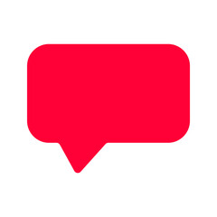 Chat Bubble icon. Vector isolated illustration